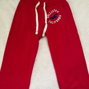 Hollister Red Sweatpants (Unisex - X-Small)